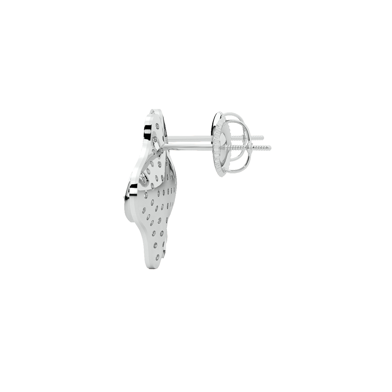 Samuel Round Diamond Stud Earrings